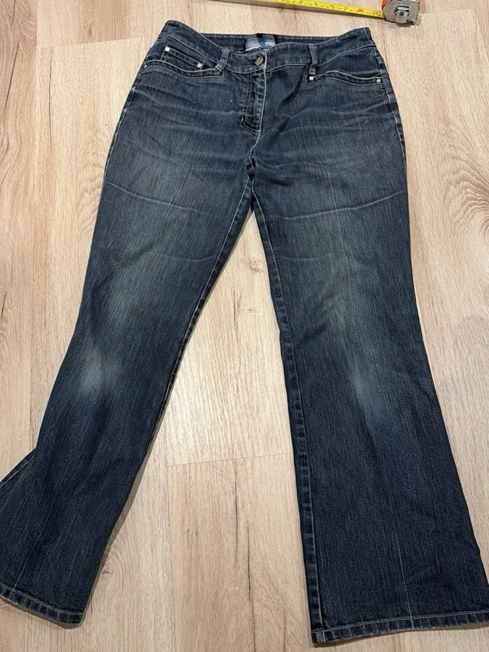 Jones New York Dark Blue Flare Jeans